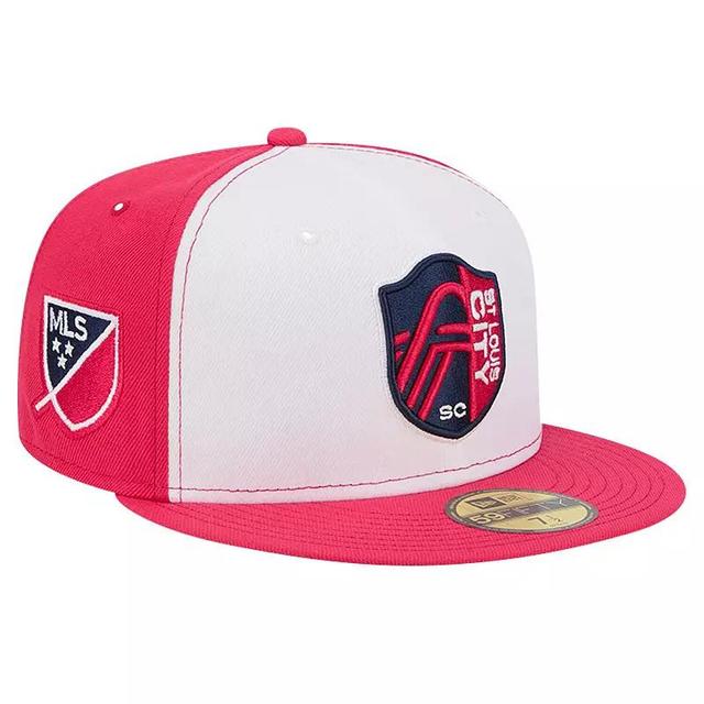 Mens New Era /Red St. Louis City SC 2024 Kick Off Collection 59FIFTY Fitted Hat Product Image