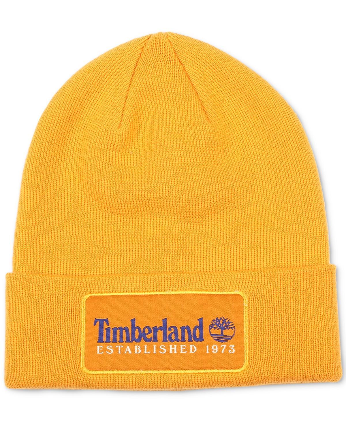 Timberland Mens Established 1973 Logo Patch Beanie product image