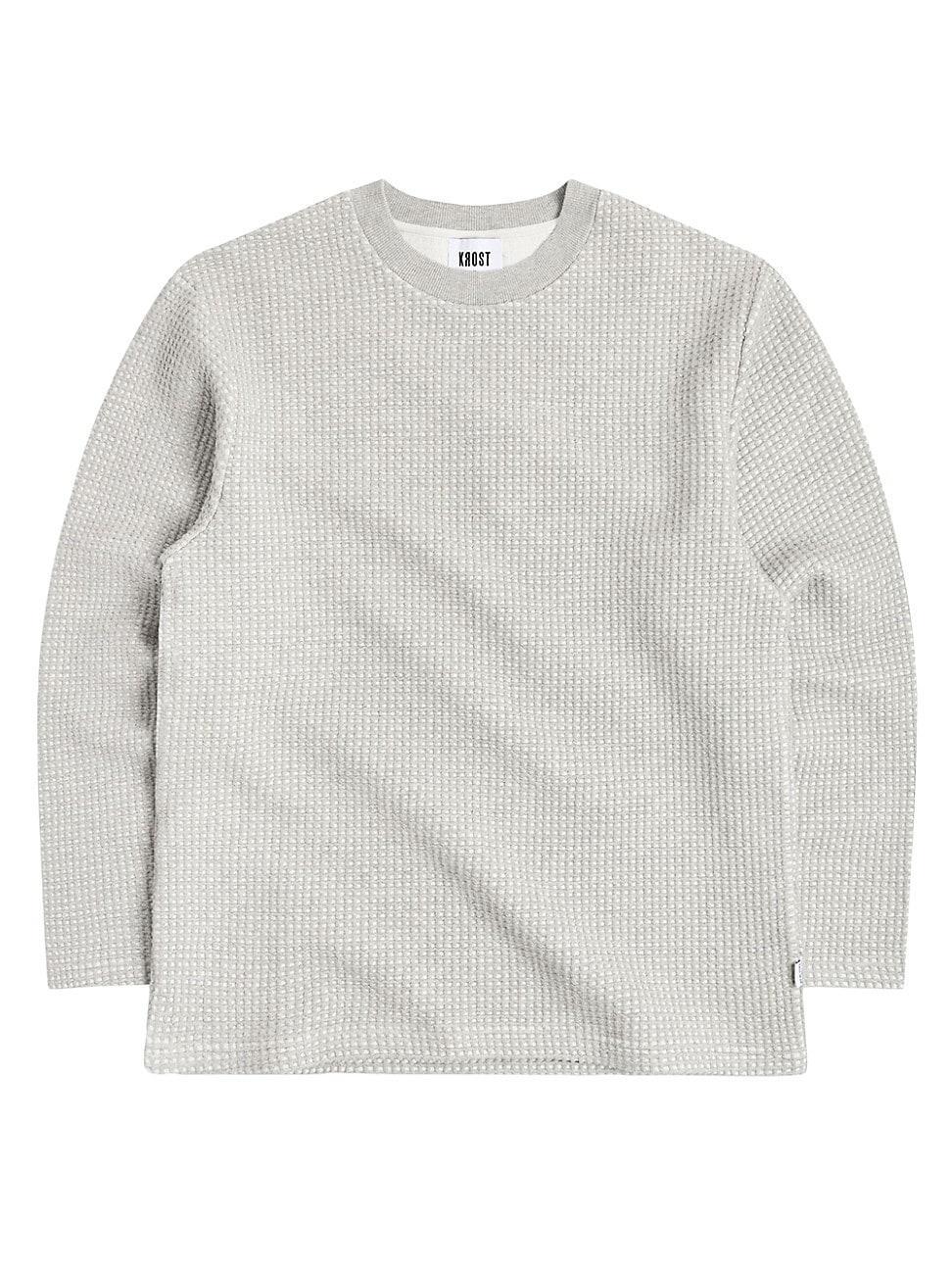 Mens Waffle Long Sleeve Tee Product Image