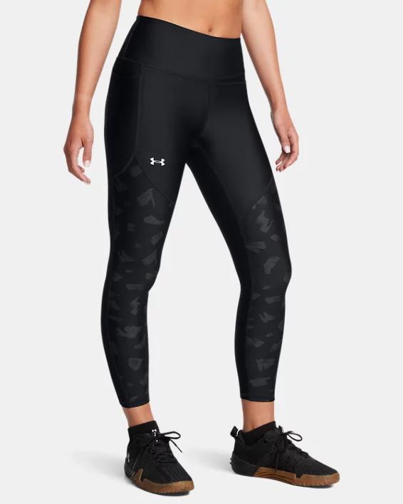 Women's UA Tech™ Printed Panel Ankle Leggings Product Image