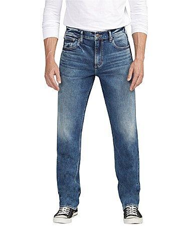 Silver Jeans Co. Eddie Athletic Fit Tapered Jeans Product Image