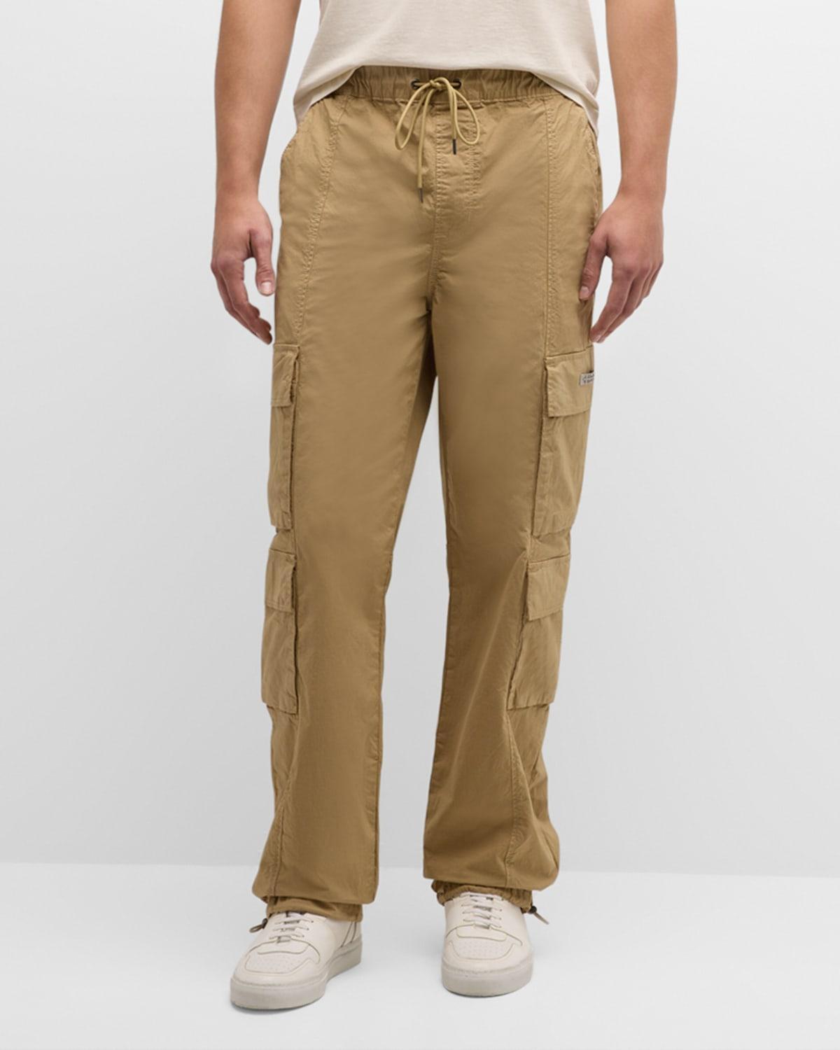 Mens Cotton-Blend Cargo Pants Product Image