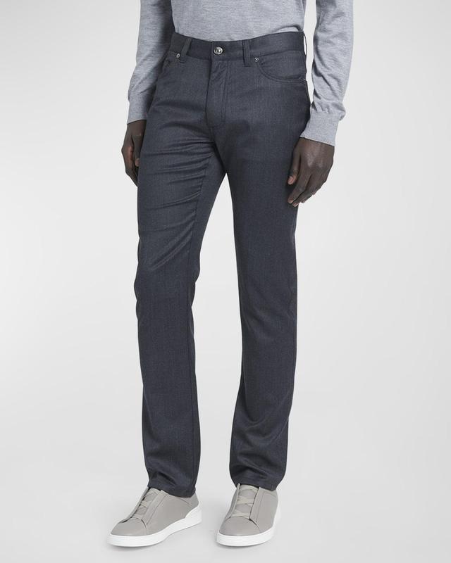 Mens Straight Leg 5-Pocket Pants Product Image