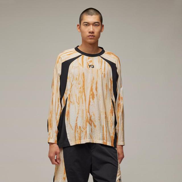 adidas Y-3 Rust Dye Long Sleeve Tee Multicolor L Mens Product Image