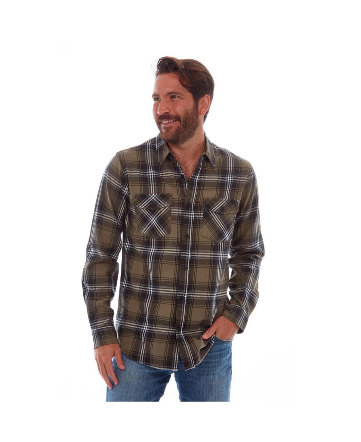 Px Mens Clothing Long Sleeve Flannel Shirt Product Image