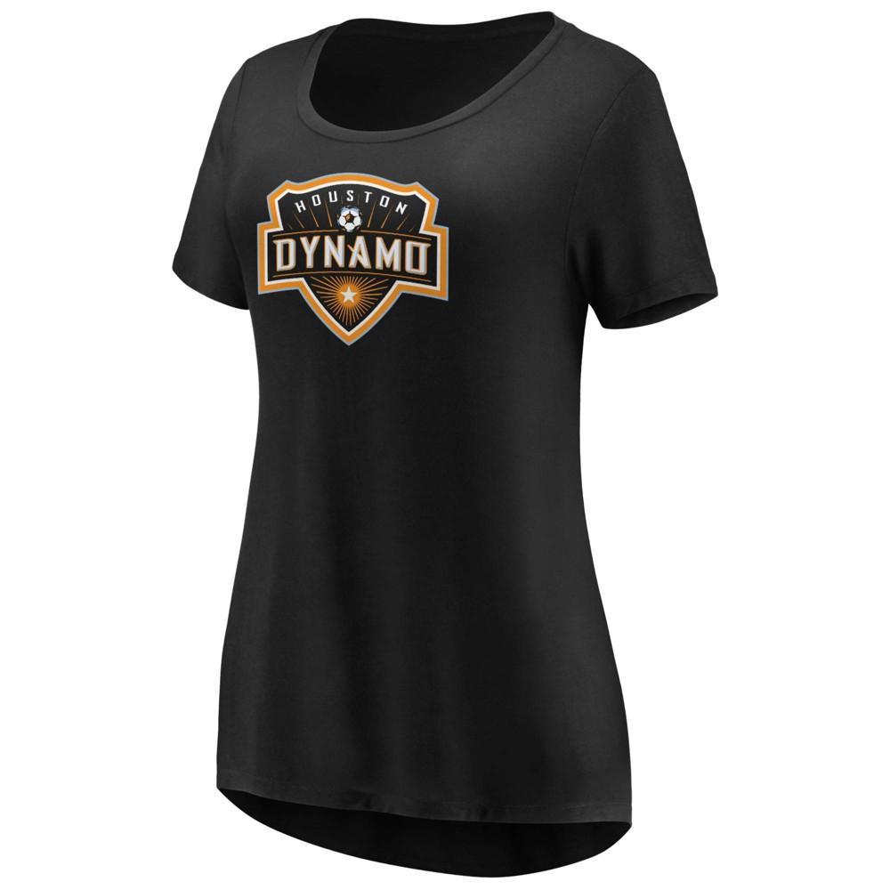 MLS Houston Dynamo Womens Short Sleeve Scoop Neck T-Shirt Product Image