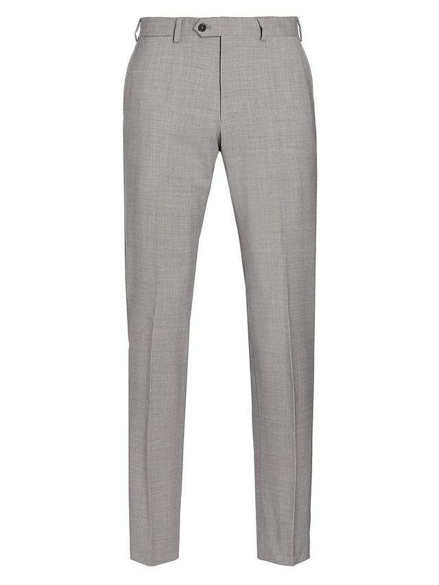 Mens Virgin Wool Trousers Product Image