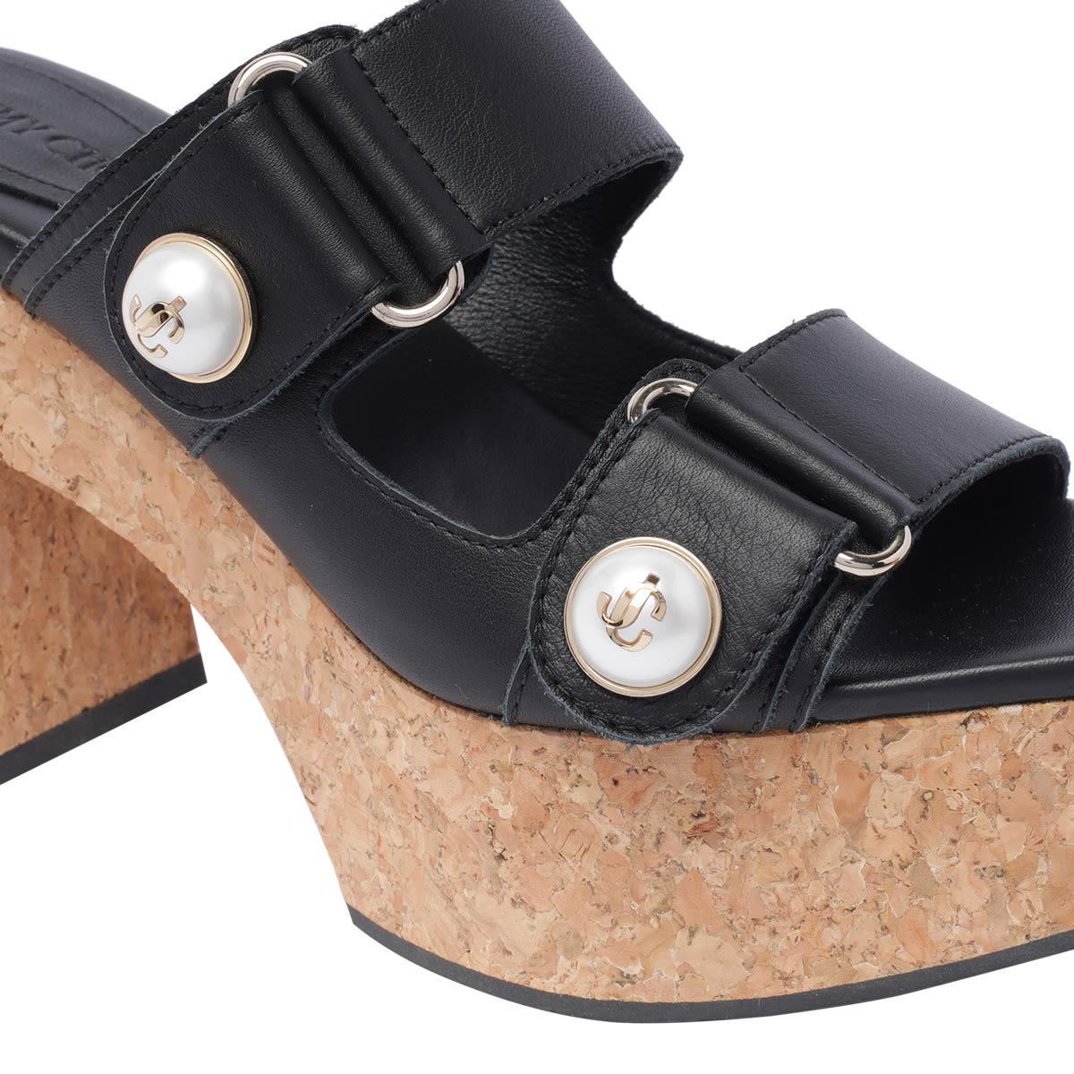 JIMMY CHOO Sandals In Negro Product Image