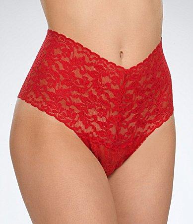 Hanky Panky Signature Lace Retro Thong Product Image