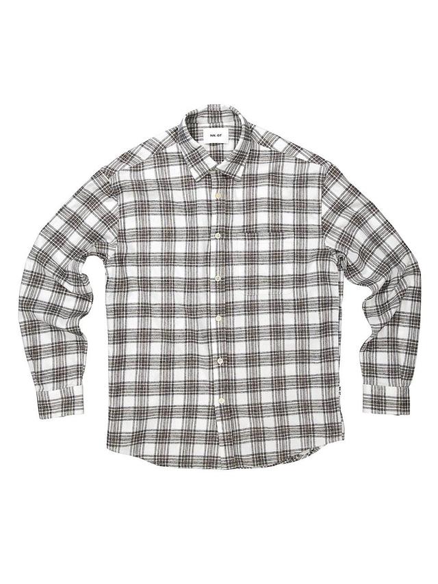 Mens Deon 5465 Plaid Button-Up Shirt Product Image