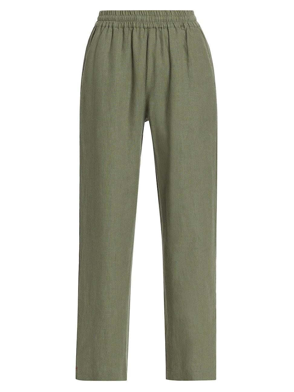 XRENA Atticus Pull-On Linen Pants product image