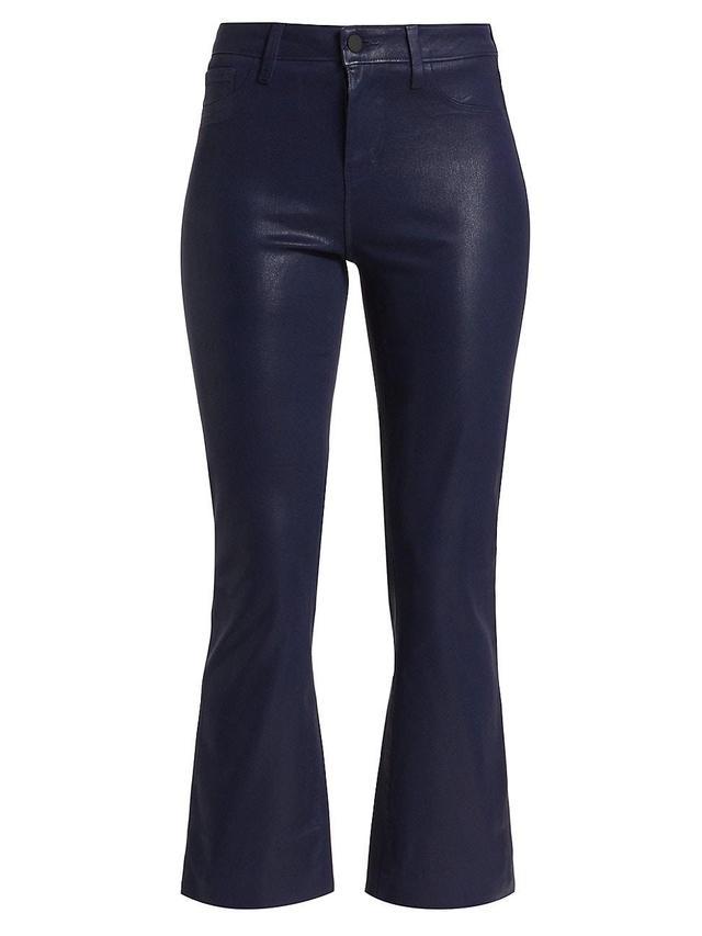 Womens Kendra Cropped Coated Jeans Product Image