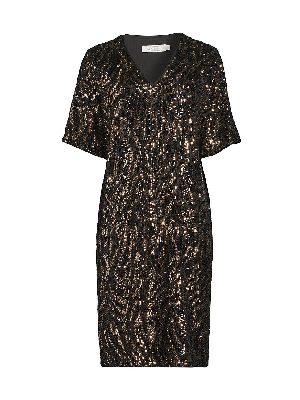 Womens Notyra Sequined Dress Product Image