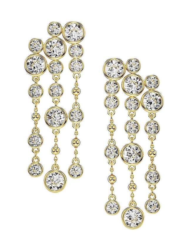 Womens Imber Goldtone & Bezel-Set Crystal Chandelier Earrings Product Image