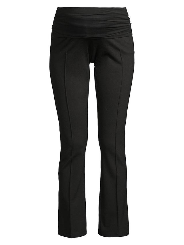 Womens London Pont Maternity Crop Pants Product Image