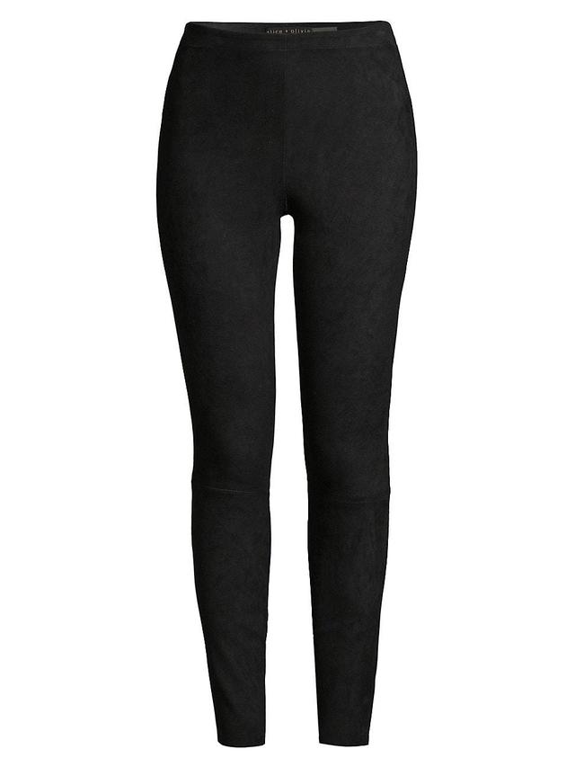 Womens Maddox Leather Leggings Product Image