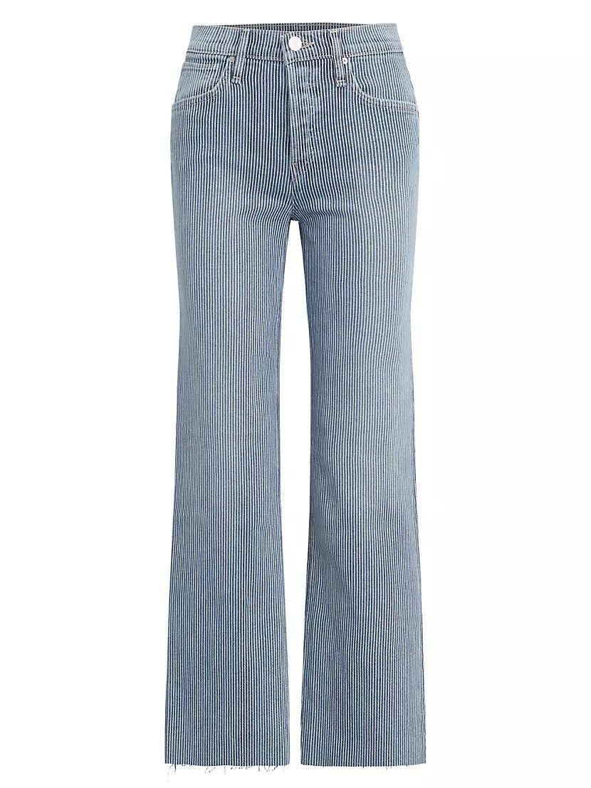 Rosie High-Rise Wide-Leg Ankle Jeans Product Image