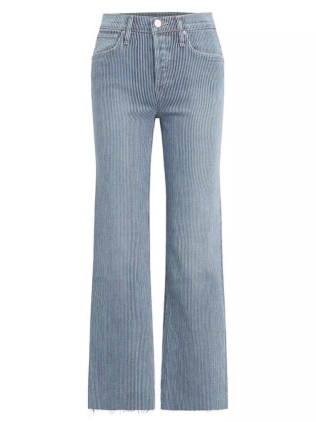 Rosie High-Rise Wide-Leg Ankle Jeans Product Image