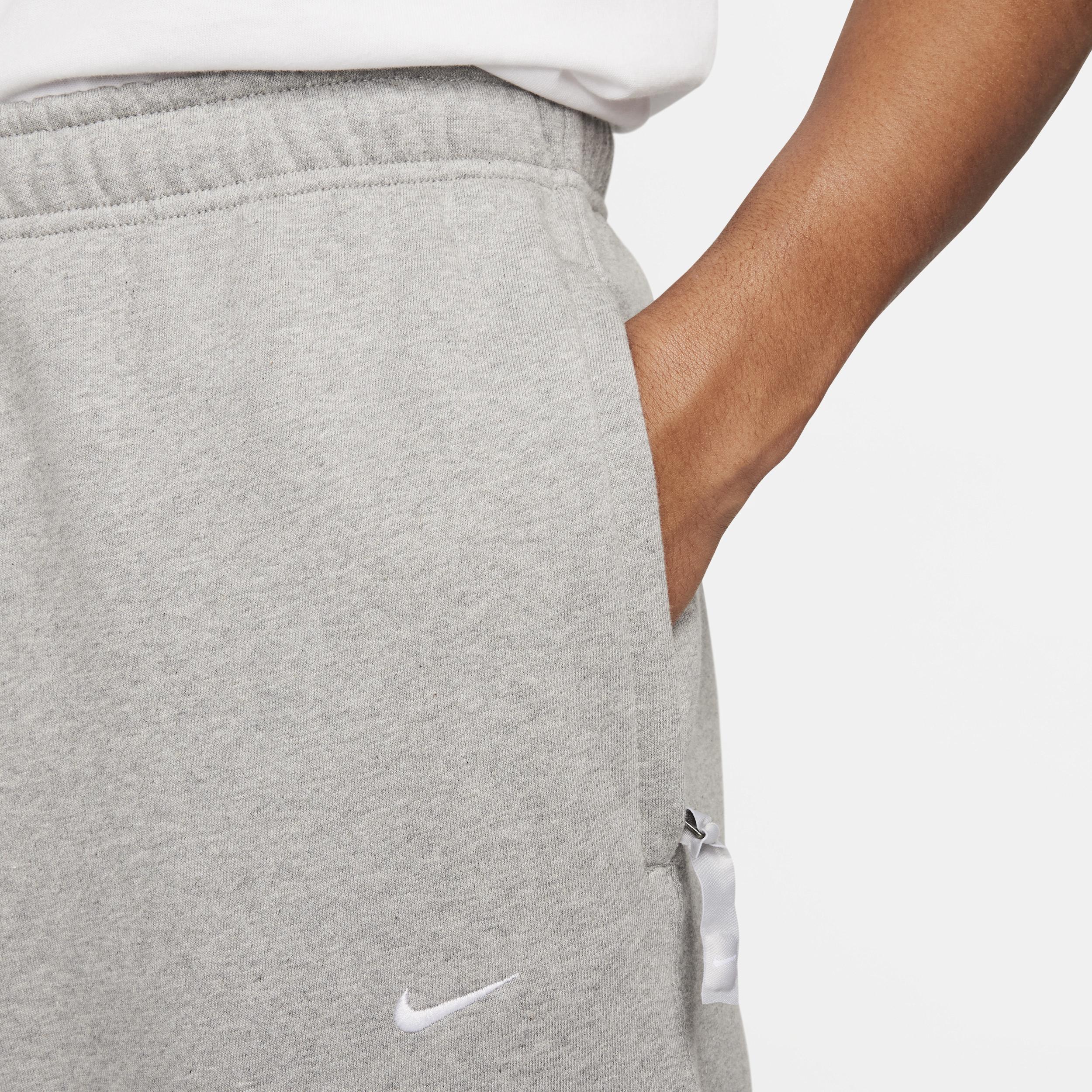 Men's Nike Sportswear Swoosh Open-Hem Fleece Pants Product Image