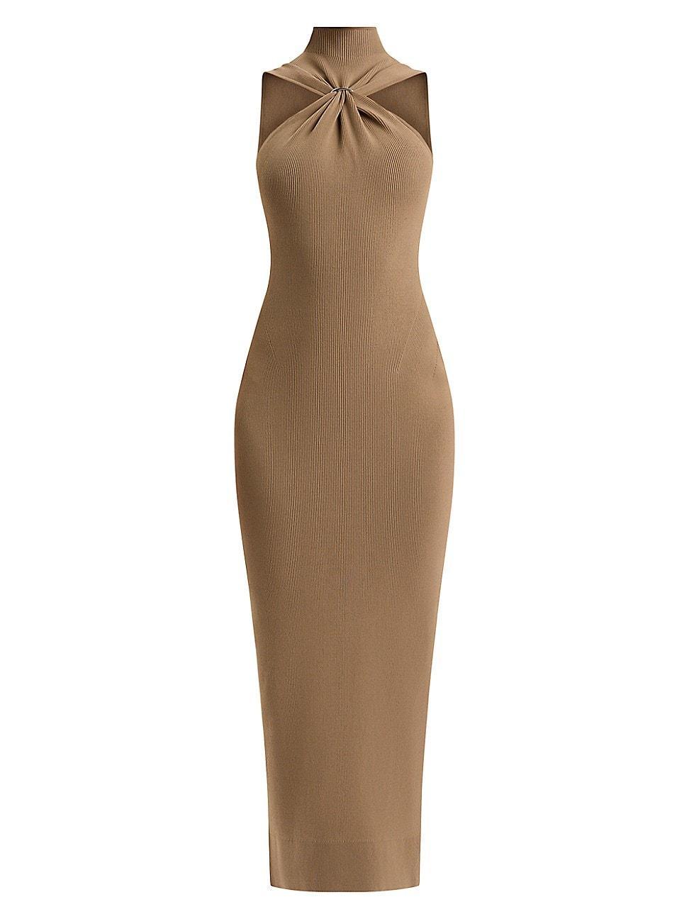 Womens Angelica Mock Turtleneck Gown Product Image