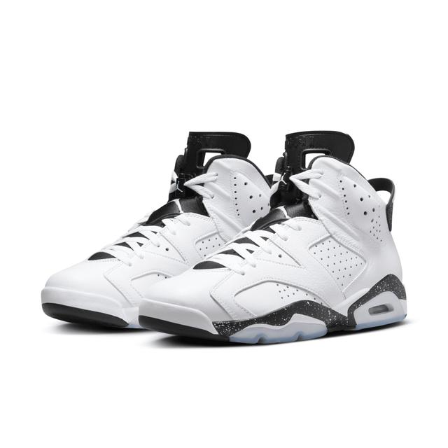 Mens Air Jordan 6 Retro White/Black Shoes Product Image