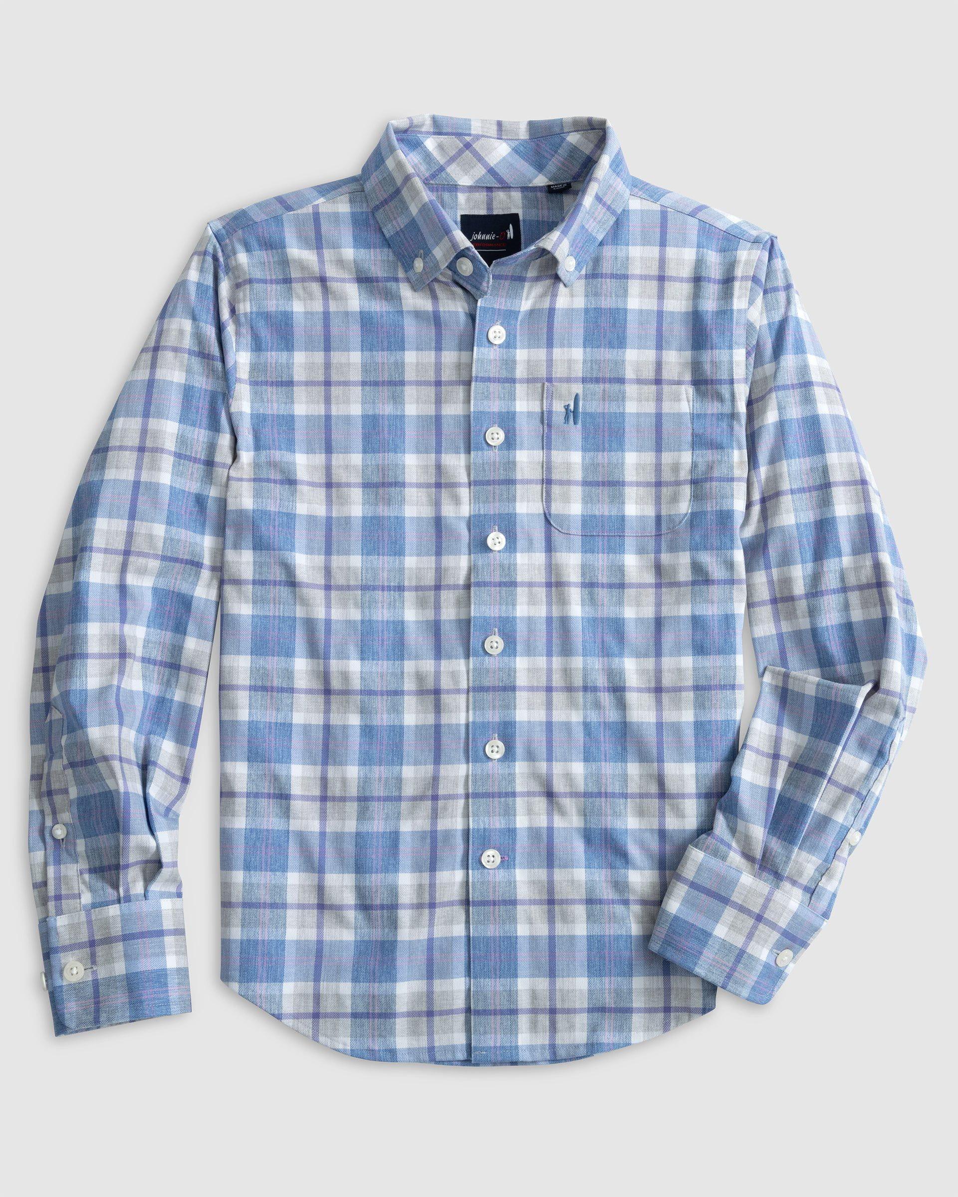 johnnie-O Performance Jr. Button Up Shirt - Dume Product Image