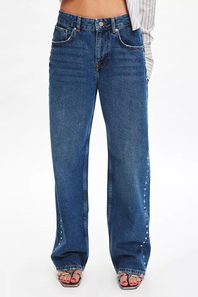 BDG Sutton Studded Straight Leg Jean Product Image