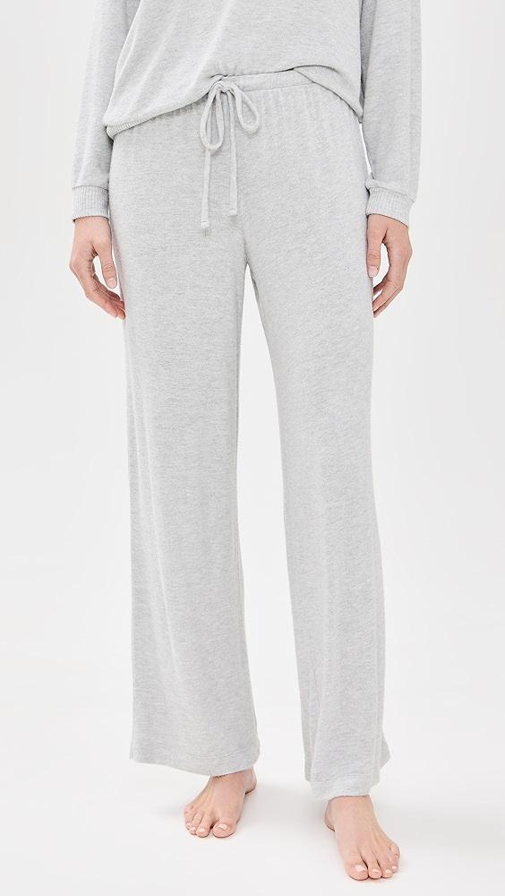 Eberjey Cozy Time Wide Leg Pants | Shopbop product image