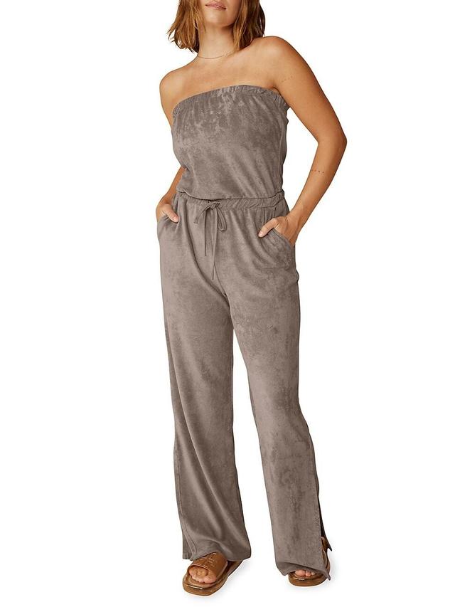 Womens Tropez Strapless Jumpsuit Product Image