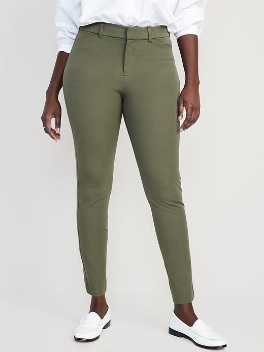 High-Waisted Pixie Skinny Pants Product Image