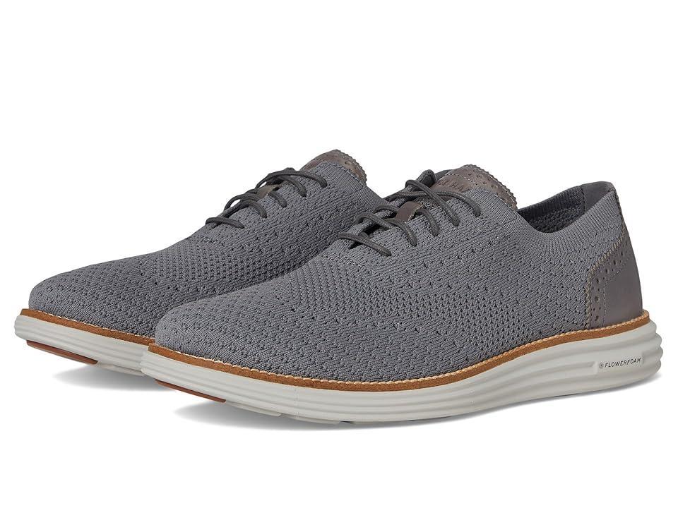 Cole Haan Original Grand Remastered Stitchlite Oxford (Quiet Shade/Microchip) Men's Lace Up Wing Tip Shoes Product Image