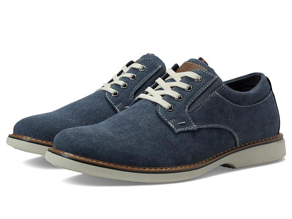 Nunn Bush Mens Otto Canvas Plain Toe Oxford Shoes Product Image