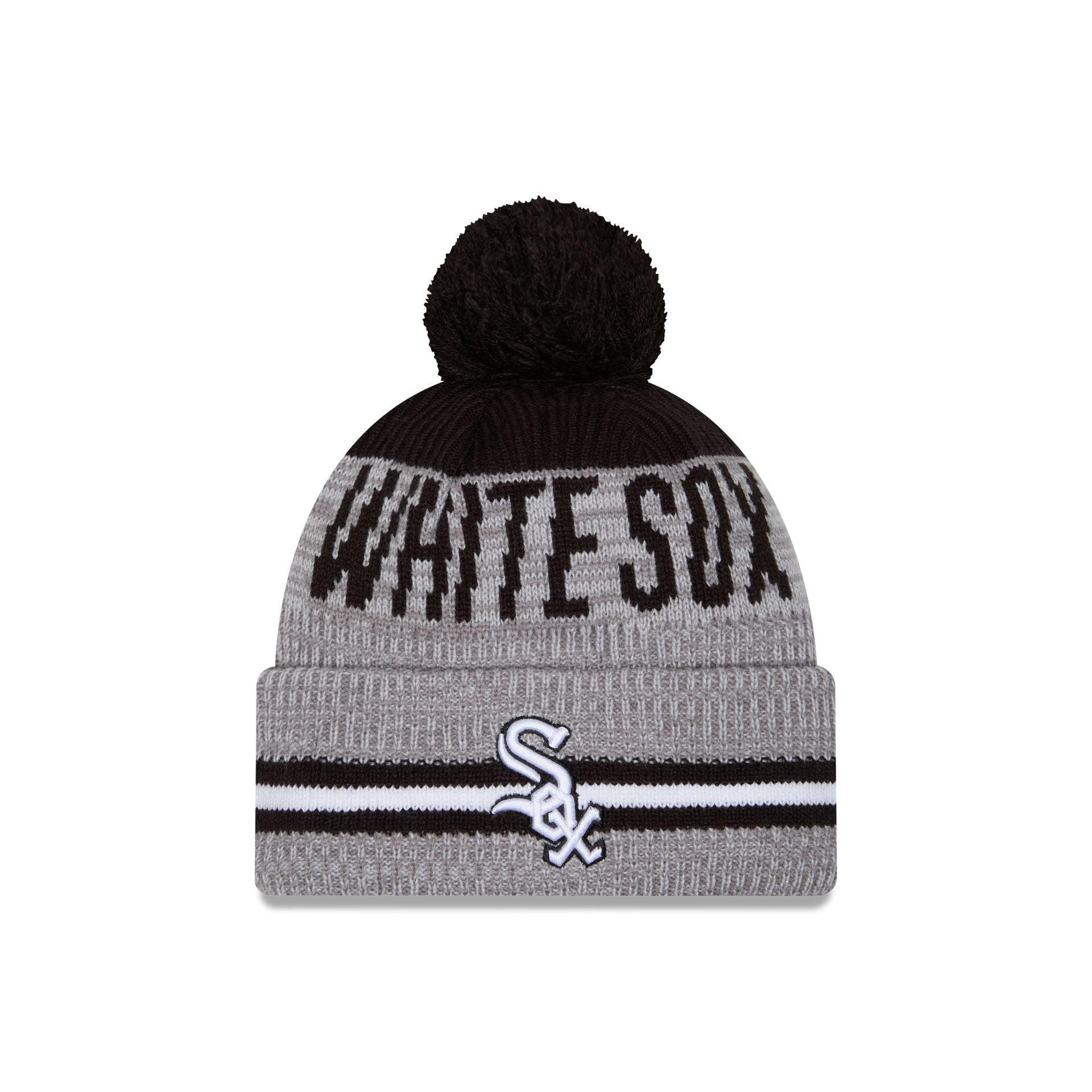 Chicago White Sox Runner Pom Knit Hat Male Product Image