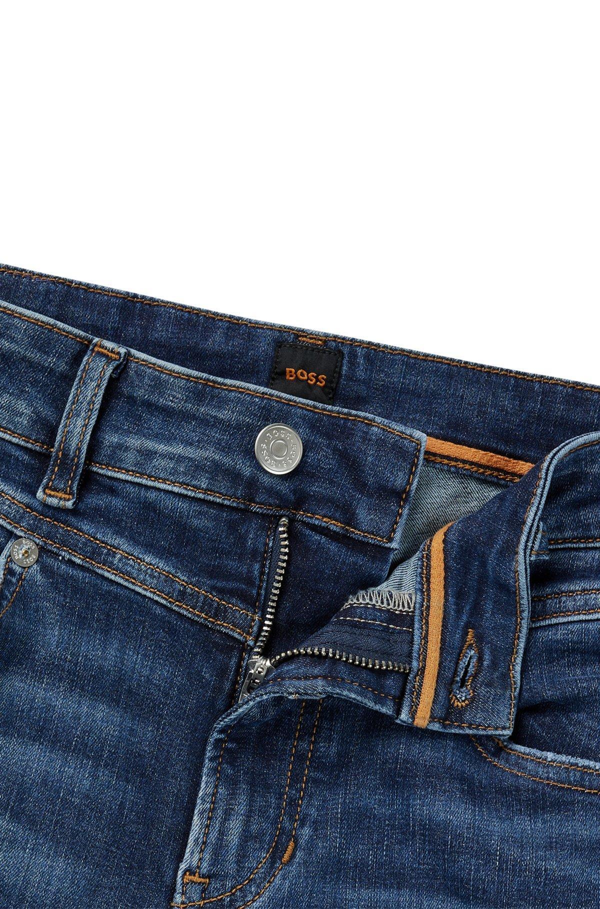 Dark-blue jeans in supreme-movement denim Product Image