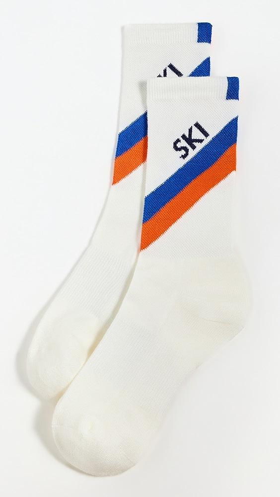 KULE The Diagonal Stripe Ski Socks | Shopbop Product Image