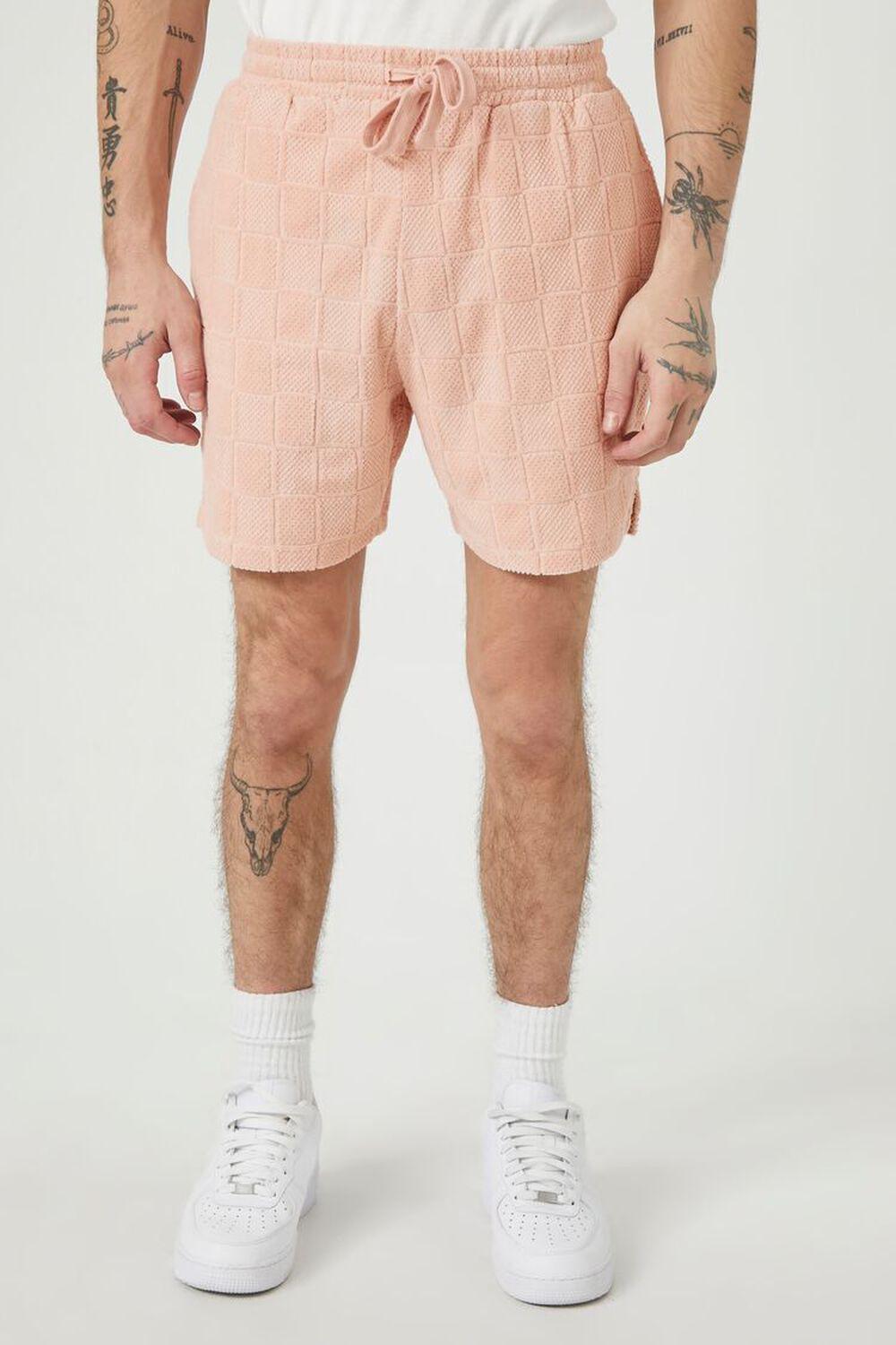 Textured Drawstring Shorts | Forever 21 Product Image