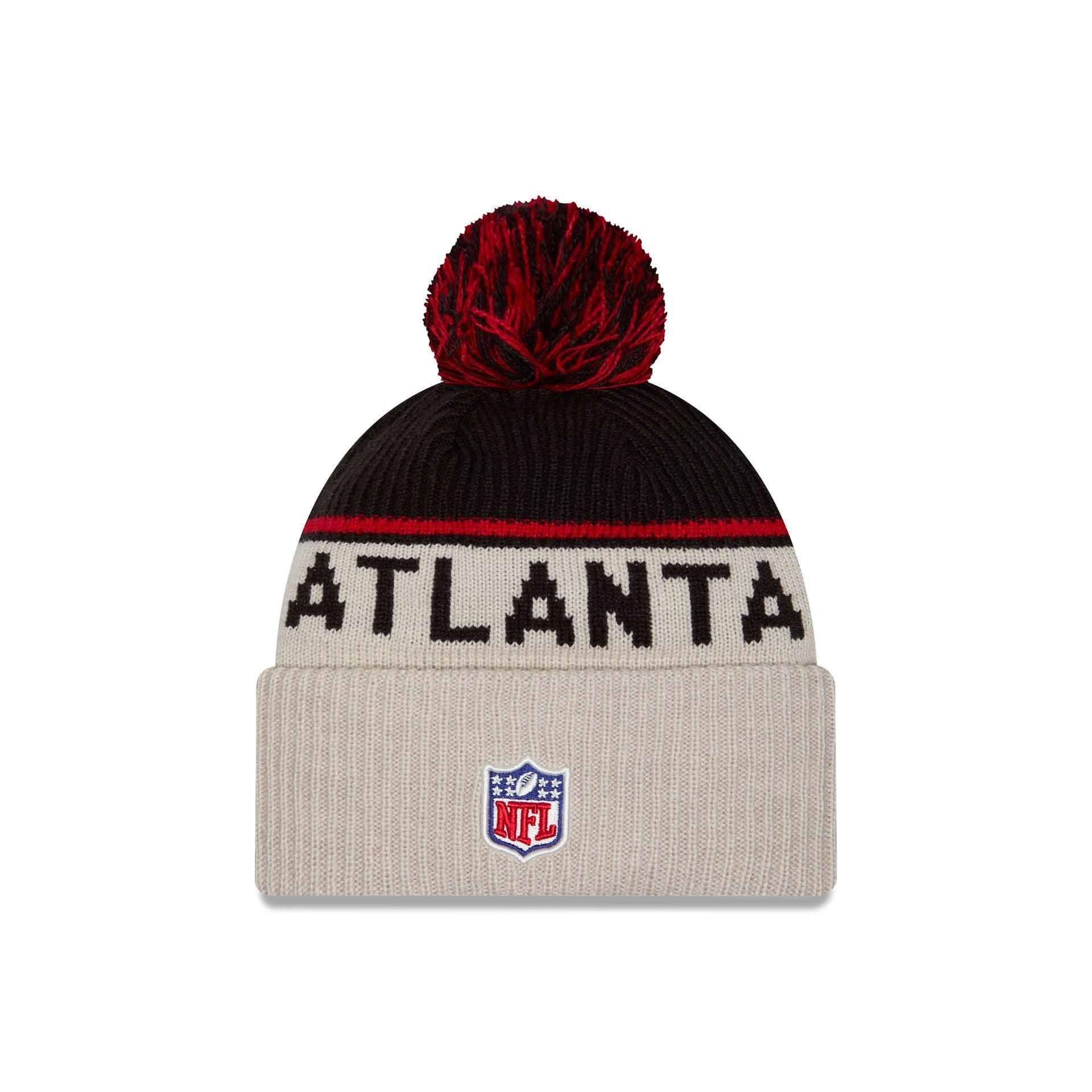 Atlanta Falcons 2024 Cold Weather Historic Pom Knit Hat Male Product Image