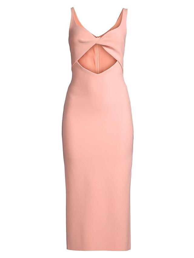 Womens Joelle Twisted Cut-Out Midi-Dress Product Image