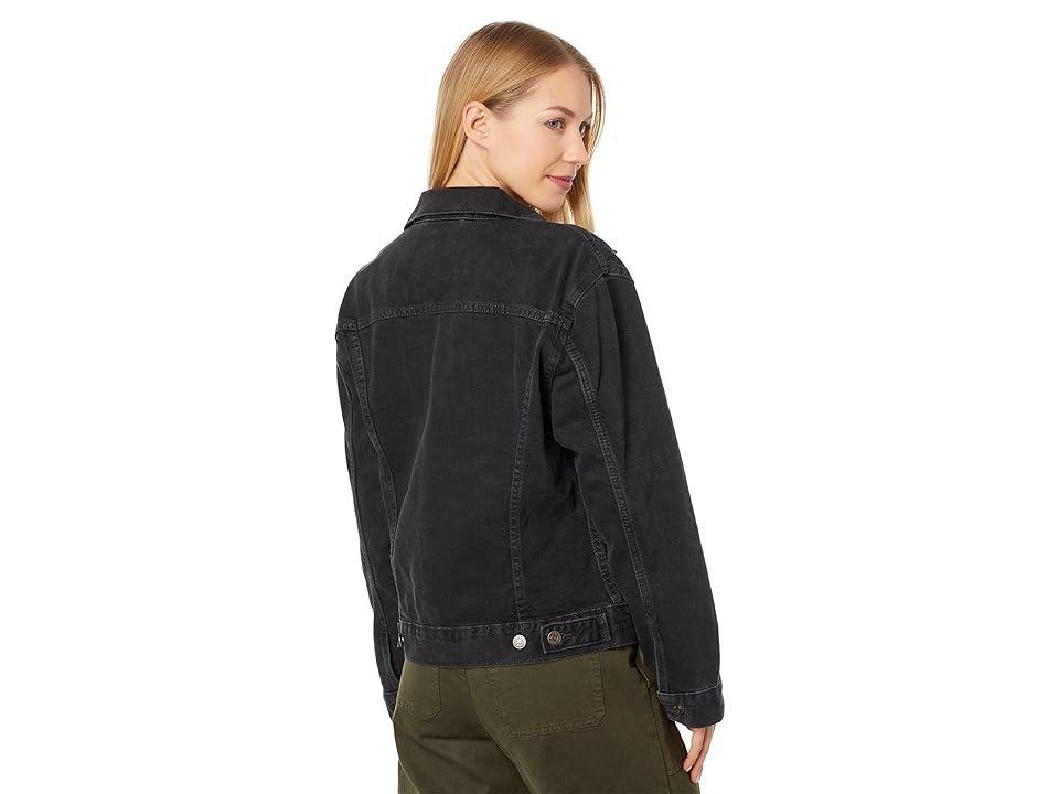 Levi's(r) Womens Ex-Boyfriend Trucker Jacket Worn In) Women's Coat Product Image