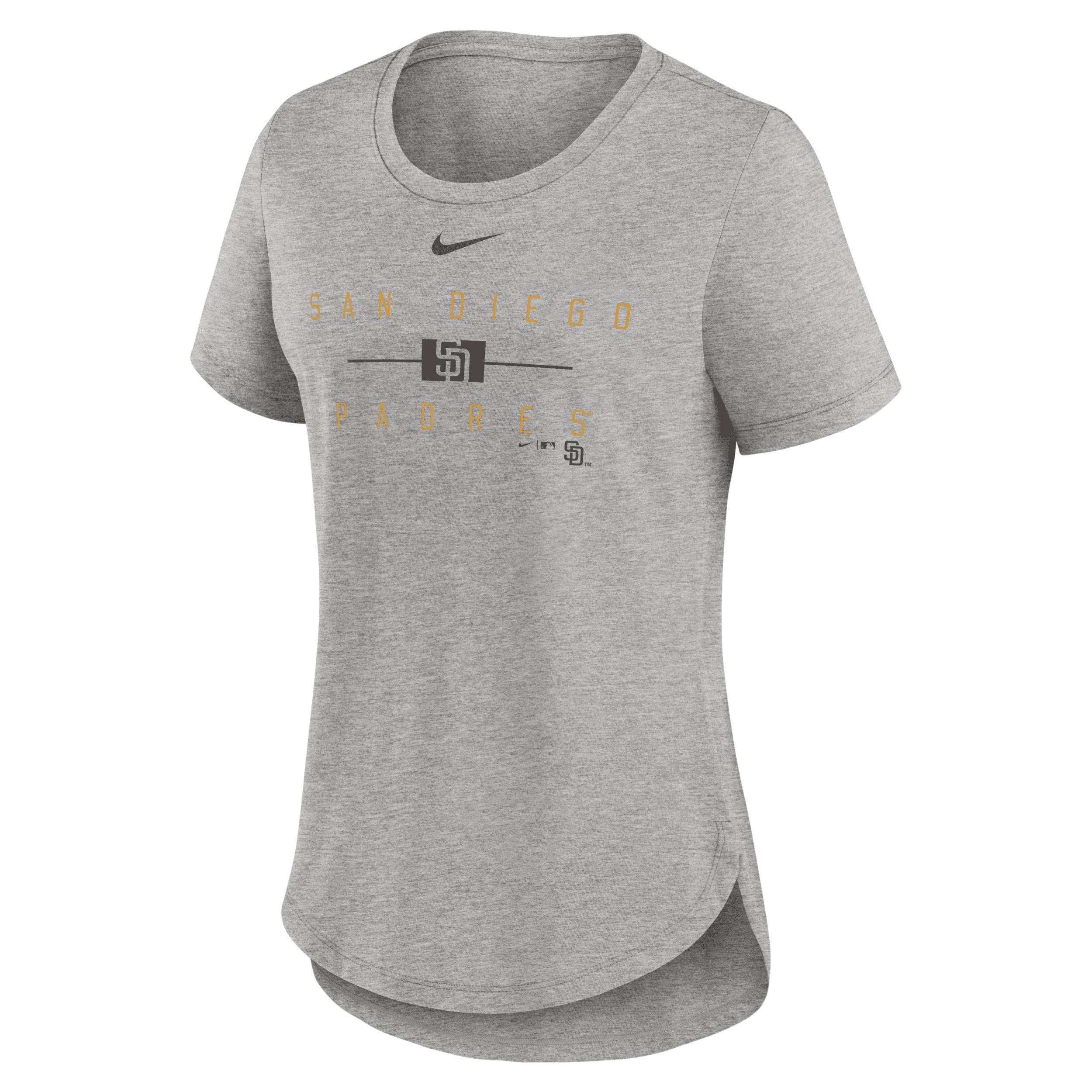 San Diego Padres Knockout Team Stack Nike Women's MLB T-Shirt Product Image