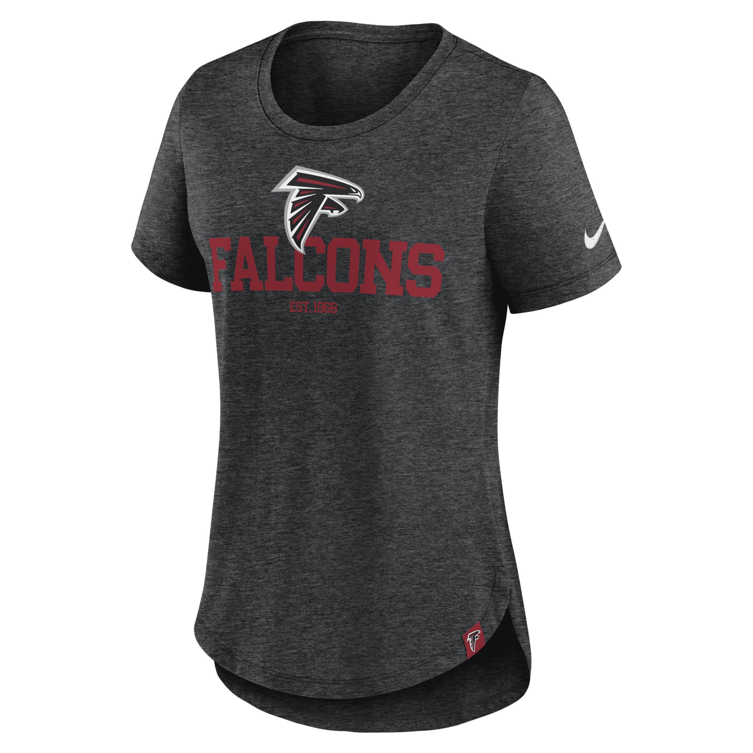 Womens Nike Heather Black Arizona Cardinals Local Fashion Tri-Blend T-Shirt Product Image