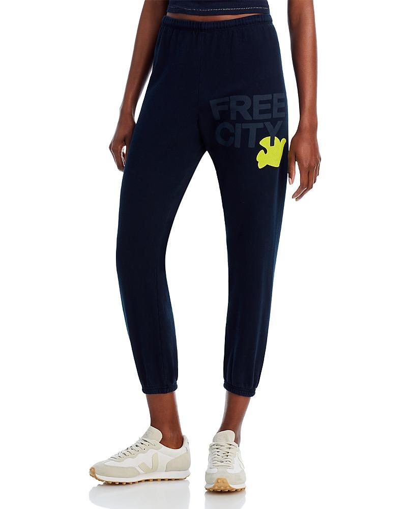 Womens Logo Cotton Sweatpants Product Image