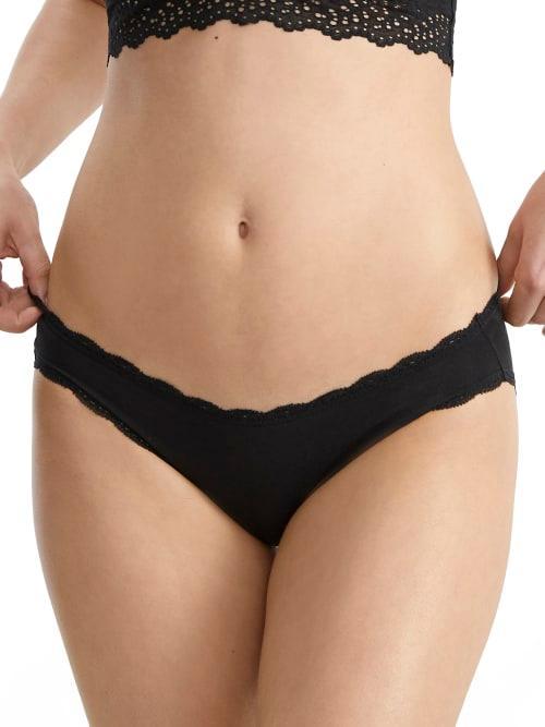 b.temptd by Wacoal Inspired Eyelet Animal Print Bikini Panty Product Image