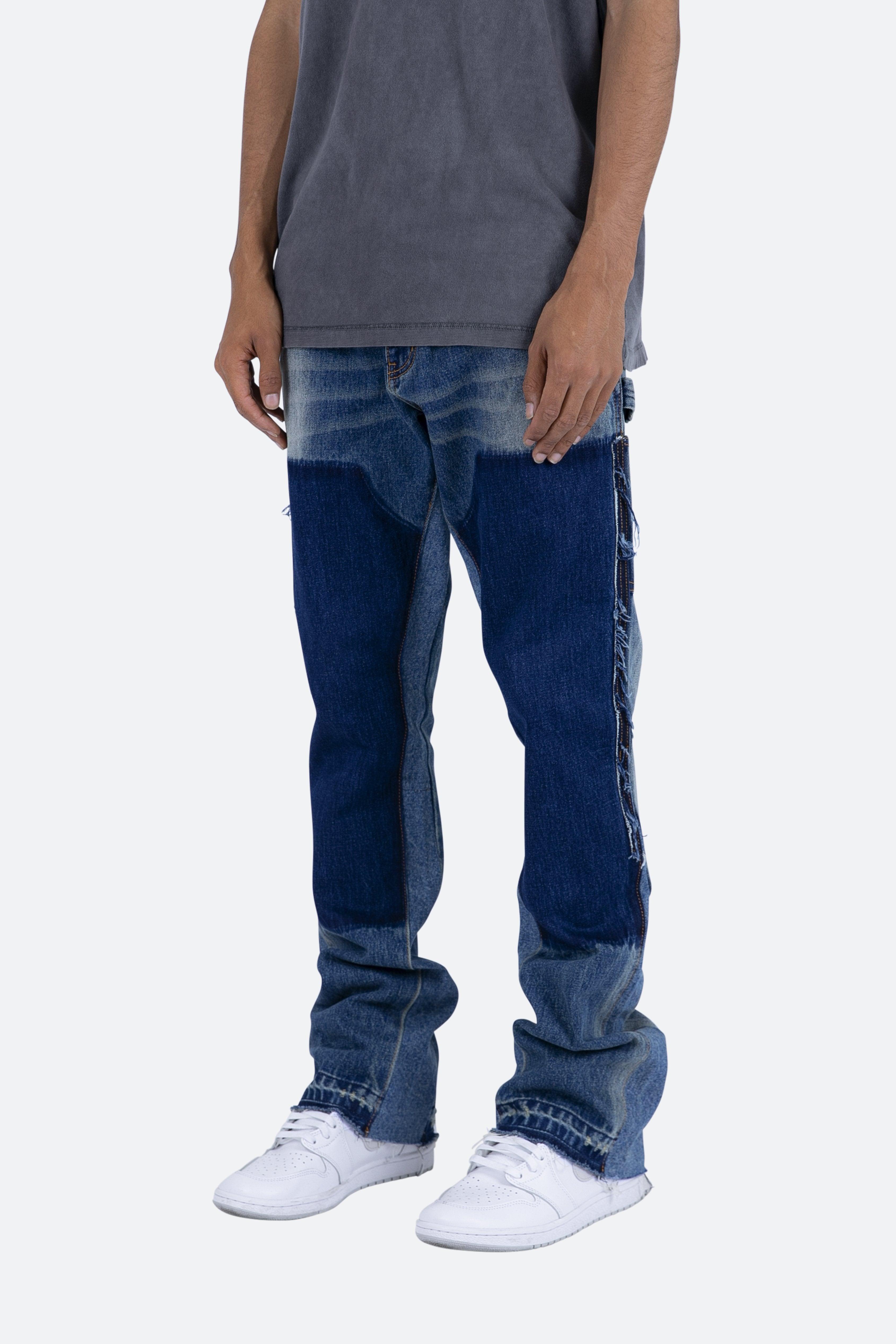 B118 Work Flare Denim - Blue Product Image