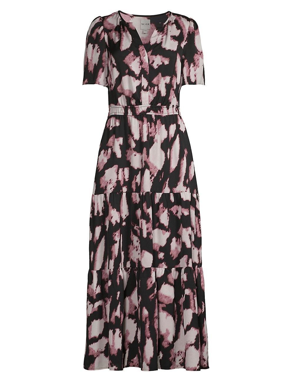 Womens Spring Shadow Daydream Midi Dress Product Image