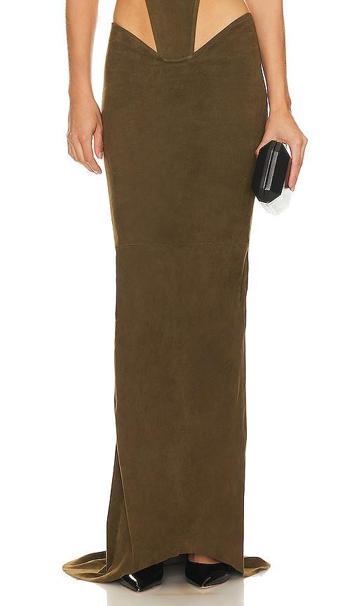 Womens Chiffon Maxi Skirt Product Image