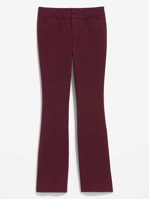 High-Waisted Pixie Flare Pants Product Image