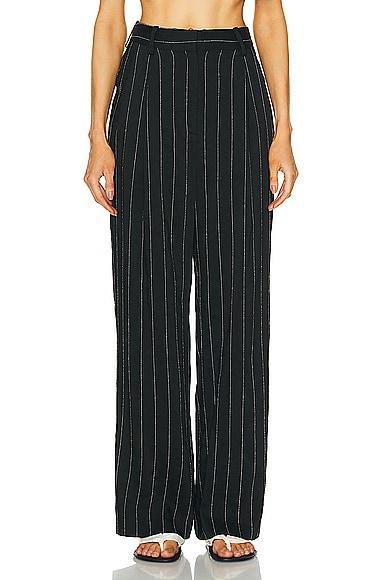 Loulou Studio Enyo Pant in Black Product Image