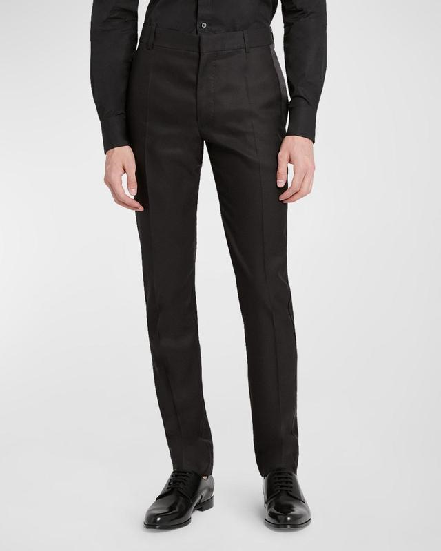 Mens Cigarette Tuxedo Trousers Product Image