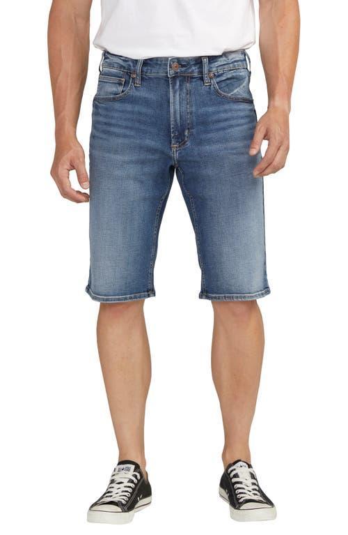 Silver Jeans Co. Grayson Classic Relaxed Fit Denim Shorts Product Image